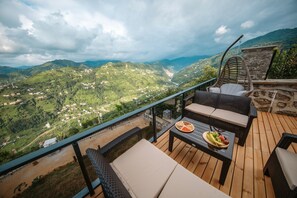 Vista desde la propiedad