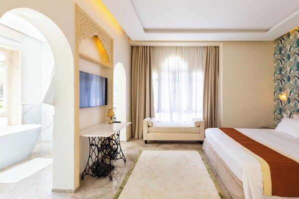 Deluxe-Doppelzimmer, Gartenblick