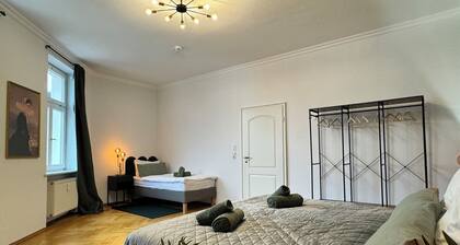 Rebelrents / Design Apartment Nahe Hauptbahnhof und City. Familienfreundlich!