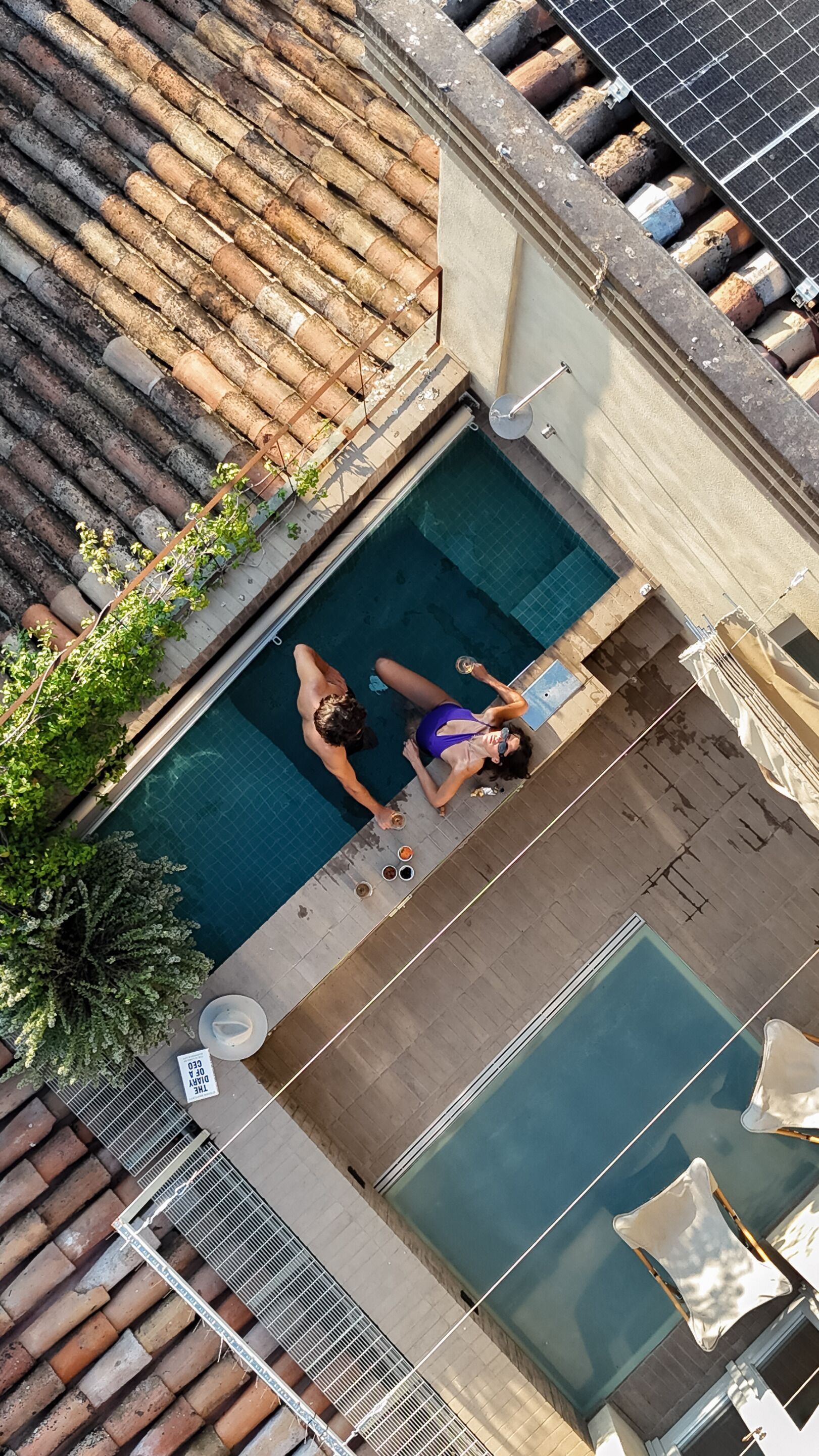 Luxury Suite, Private Bathroom, Pool View (Suite Roof Top) | Premium bedding, down comforters, memory foam beds, desk