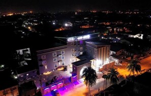 Façade de l’hébergement