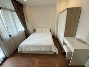 ดีลักซ์อพาร์ทเมนท์ | 1 ห้องนอน, มินิบาร์, ห้องเก็บเสียง, Wi-Fi ฟรี