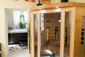 Sauna, hot tub - Zamek de Este (Chlum u Trebone)