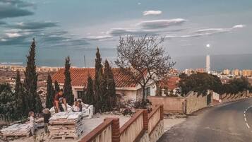 Uitzicht vanuit accommodatie