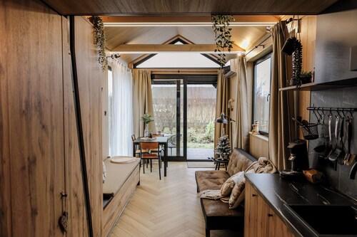 Luxe Tiny House 2 op Minicamping in Waarde