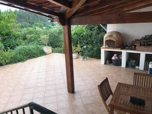 House | Terrace/patio - Poiares Palheiros Cozy Cottage (Vila Nova de Poiares)