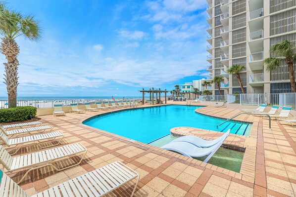 Indoor pool, outdoor pool - Shoalwater 406 (Orange Beach)