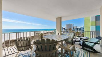 Signature Condo, 3 Bedrooms, Balcony, Beach View | Balcony