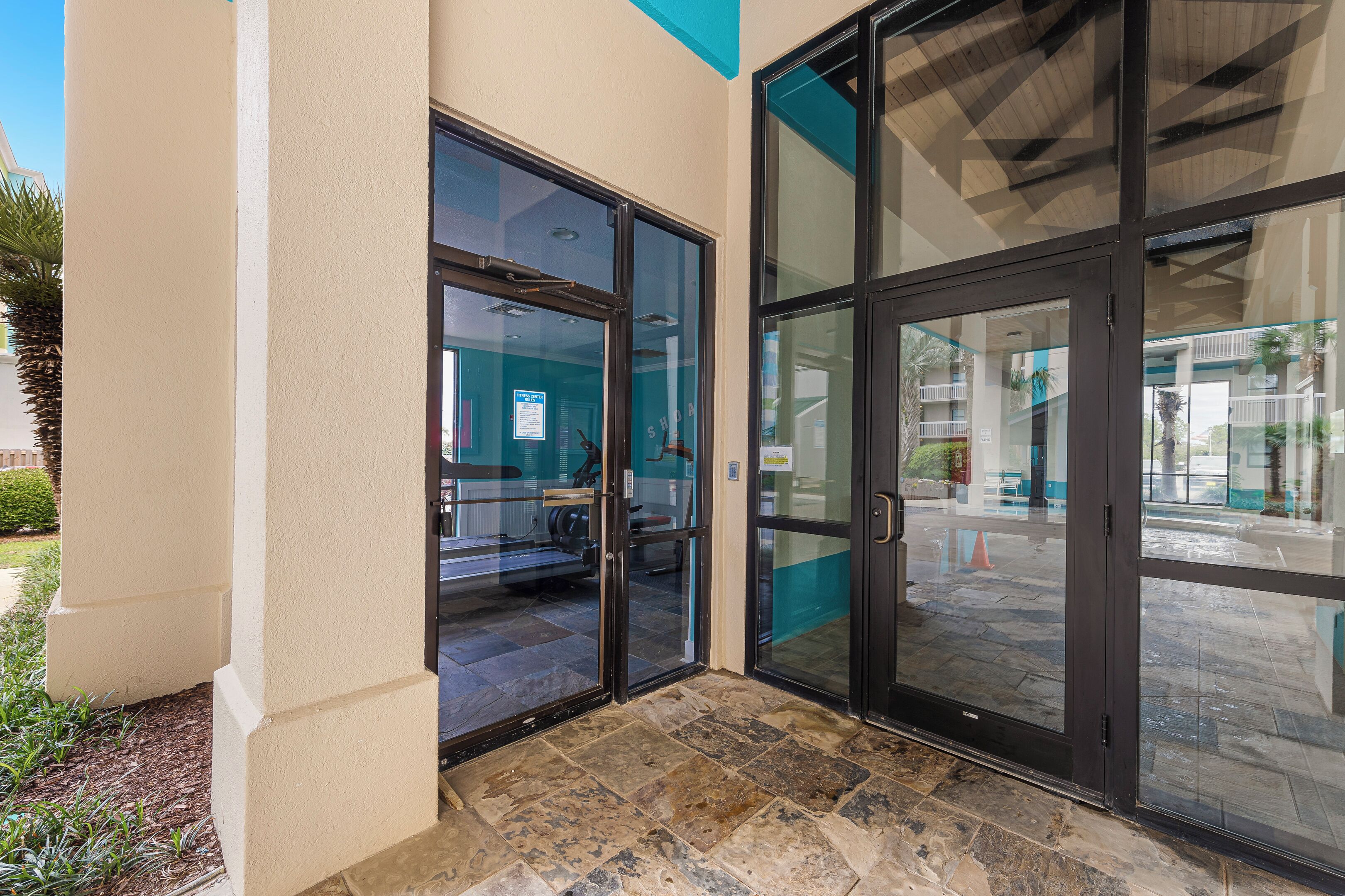 Entrada da propriedade