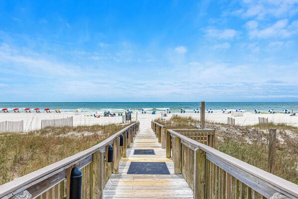 On the beach - Shoalwater 406 (Orange Beach)