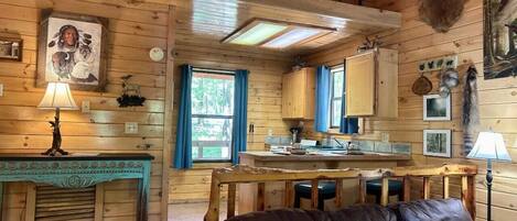 Televisor i llar de foc