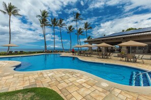Outdoor pool, a heated pool - The Best Condo in Wailea Ekahi Village! (Kihei)