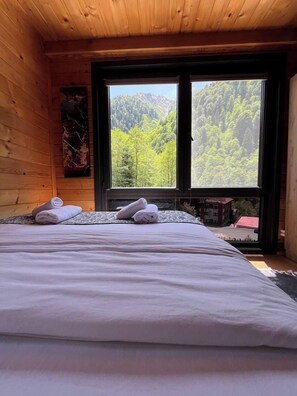 Traditionelt værelse - 1 dobbeltseng - bjergudsigt | Egyptiske bomuldslagner, premium-sengetøj, dundyner