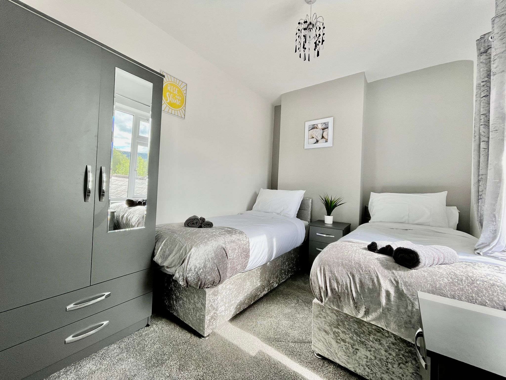 3 soverom, wi-fi og sengetøy