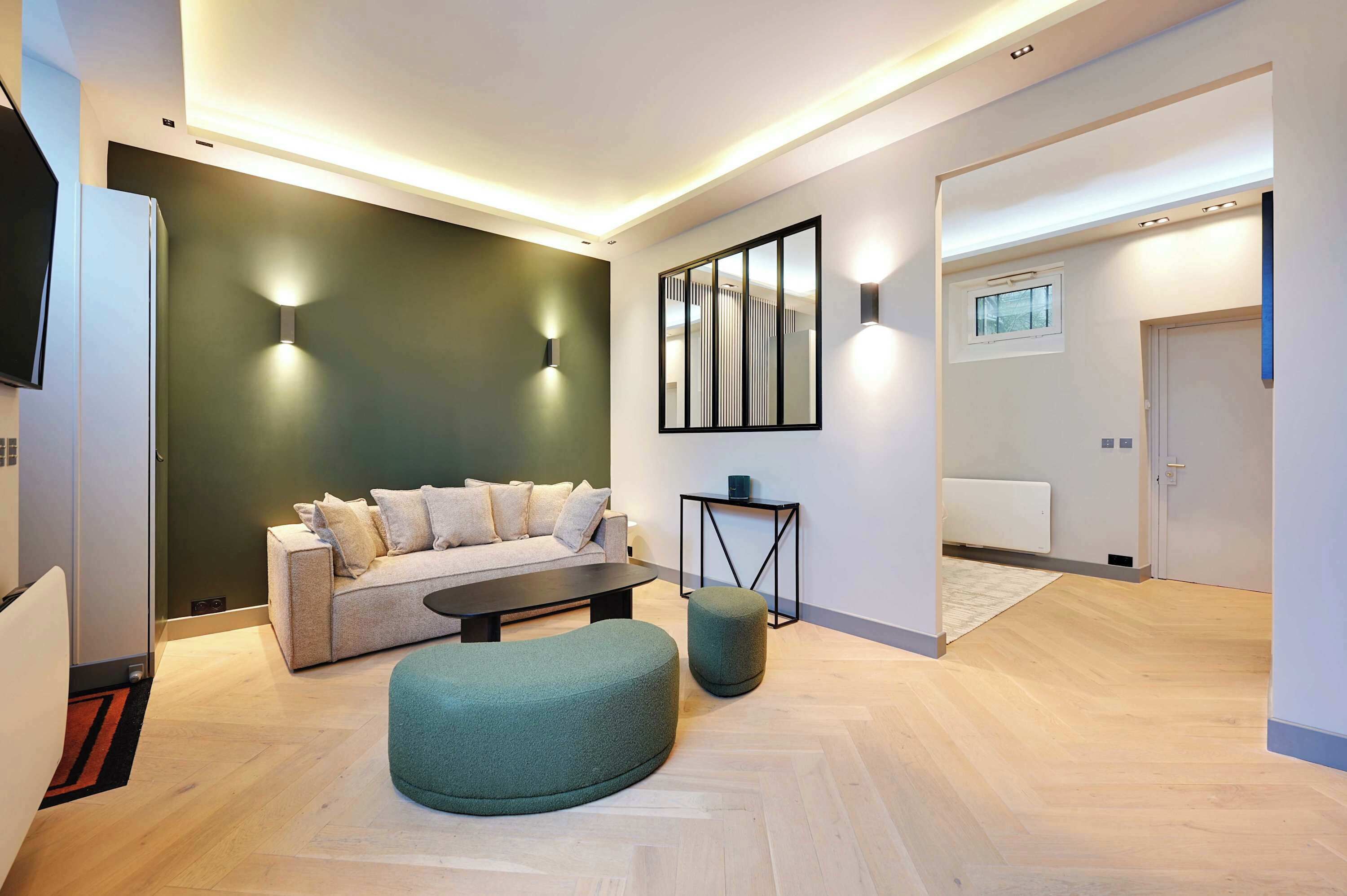 Televisie en een kantoor