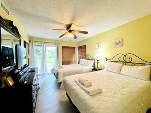 2 habitaciones, tabla de planchar con plancha, wifi y ropa de cama 