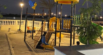 2BHK Lake View Barcelona Theme Apartment - Chennai