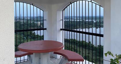 2BHK Lake View Barcelona Theme Apartment - Chennai