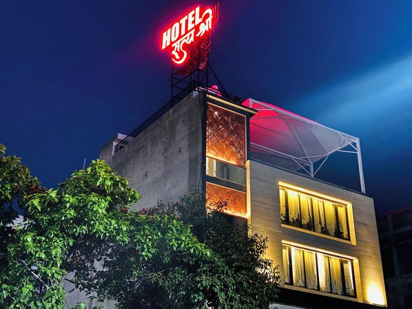 Façade de l’hébergement