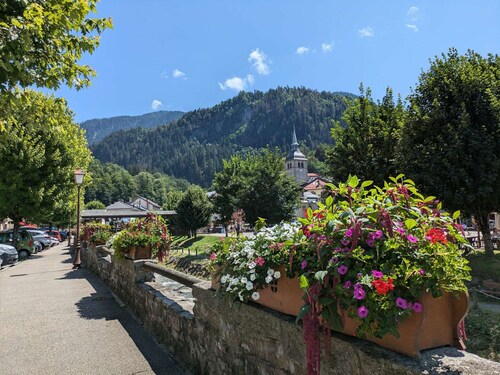 Appartement Calme au Centre de Beaufort - Balcon, Parking, Proche Commodités et Stations de Ski