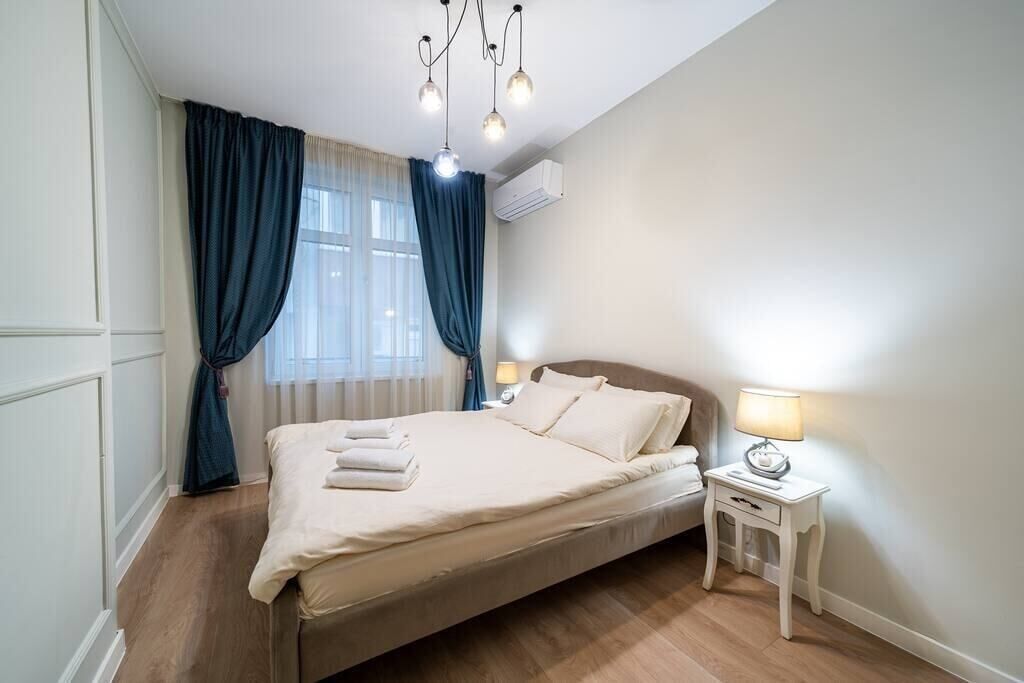 1 soverom, strykejern/-brett, reiseseng for barn og wi-fi