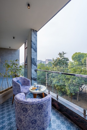 Superior-Zimmer, Balkon, Stadtblick | Balkon