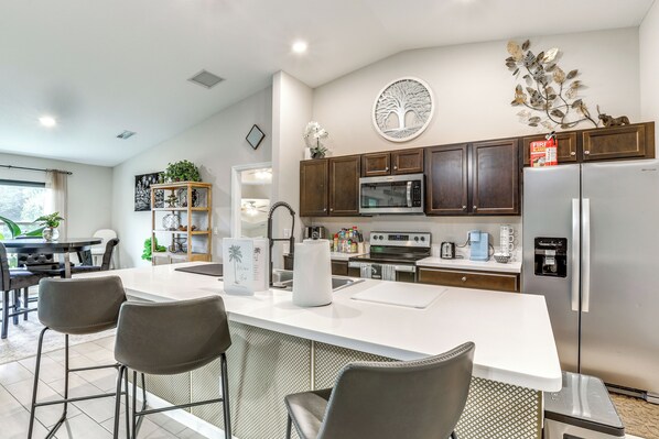 Fachada de la propiedad