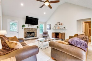 House (6 Bedrooms) | Front of property - Game Room & Peaceful Deck: Dacula Family Home (Dacula)