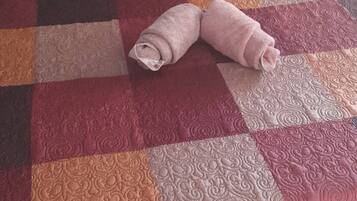 2 bedrooms, iron/ironing board, travel crib, WiFi