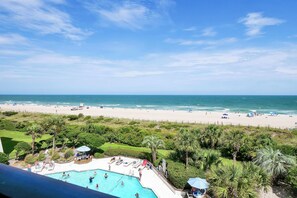 On the beach - Oceanfront Condo at Station One – Ocean Views, Pool, and Tennis! (Wrightsville Beach)