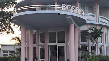 Fassade der Unterkunft