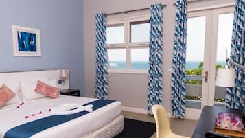 Minibar, in-room safe, individually decorated, desk