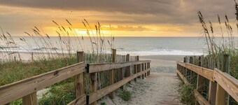 Stunning Marsh Views, 2 Golf Carts Included, 2 Master Suites, expansive decks with ocean breeze