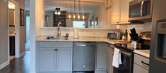 Luxurious and spacious townhome with all necessary amenities awaits your stay.