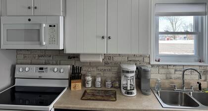 Welcome to Uncle Dave’s Cabin a cozy 2 bedroom by the Saginaw Bay in Linwood