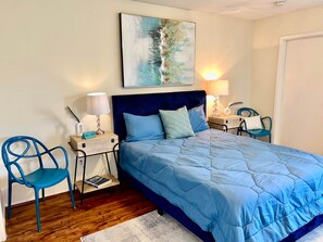 2 habitaciones, tabla de planchar con plancha, wifi y ropa de cama 