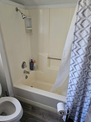 Towels, soap, toilet paper