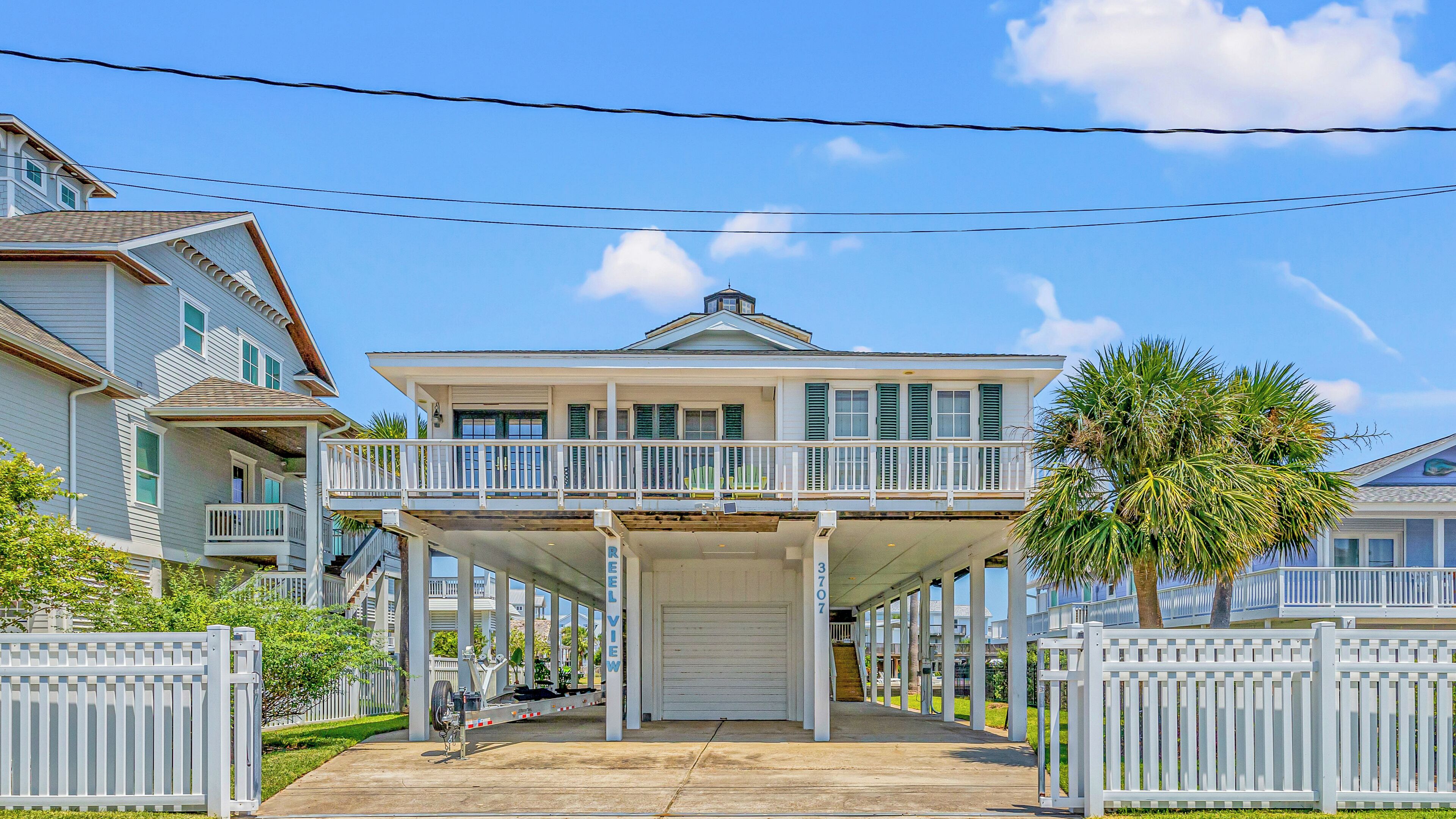 "REELVIEW"- Charming house in Sea Isle on canal with bay view, close to beach