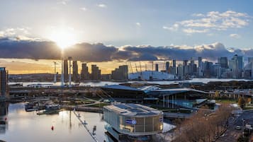 Appartement, 2 chambres, vue ville | Terrasse/Patio