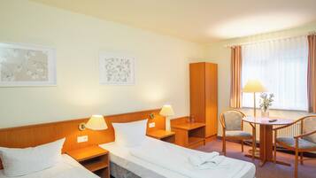 Standard Double or Twin Room | Desk, free WiFi, bed sheets