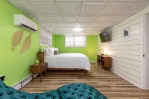 4 habitaciones, escritorio, wifi gratis y ropa de cama