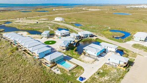 Exterior - Anchor House - Private Pool & Ocean Views! (Port Aransas)