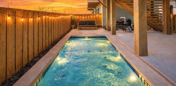 Outdoor pool - Beach to Bay - Ocean Views! Private Pool! (Port Aransas)