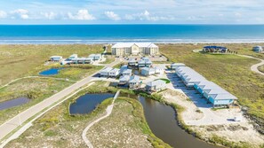 Exterior - Beach to Bay - Ocean Views! Private Pool! (Port Aransas)