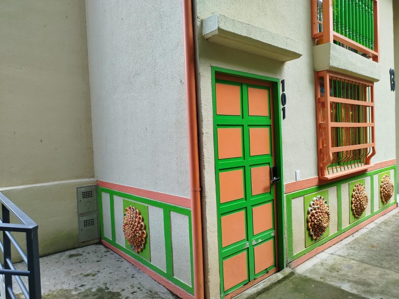Exterior detail