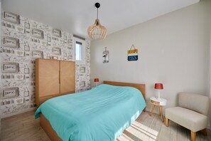 2 Schlafzimmer, kostenloses WLAN, Bettwäsche
