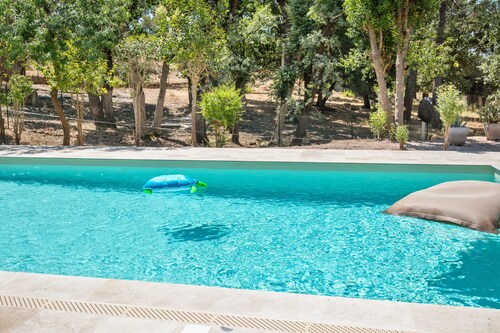 Chez Nous Baraille - Appt climatisé avec piscine