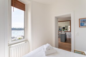 2 bedrooms, iron/ironing board, free WiFi, bed sheets - Le Beauvoir 1 - Appt vue mer (Dinard)
