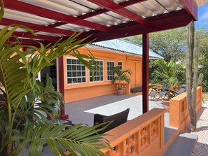 Bungalow | Terrace/patio - Aquila apartments (Willemstad)