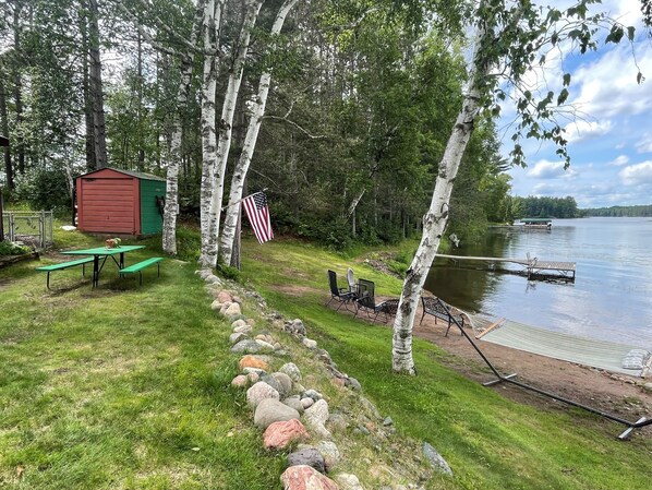 Overnatningsstedets område